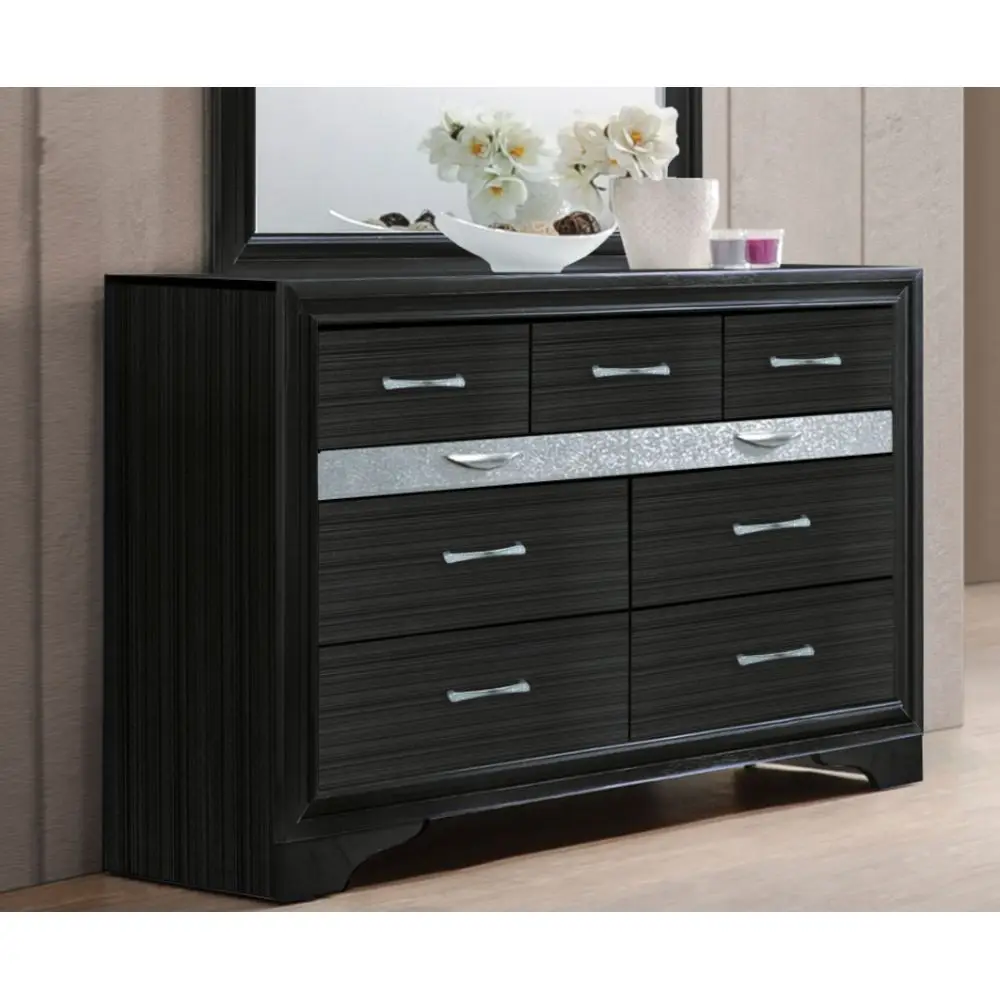 

ACME Naima Dresser in Black Living room cabinet