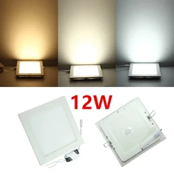 Sleek LED Panel Light for Home & Commercial Spaces (12W)