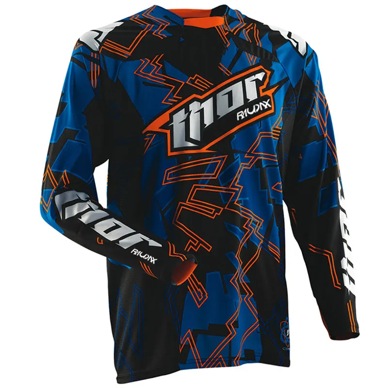 Thor Raudax Downhill Jersey Men's Cycling Motocross Jersey Mtb Downhill