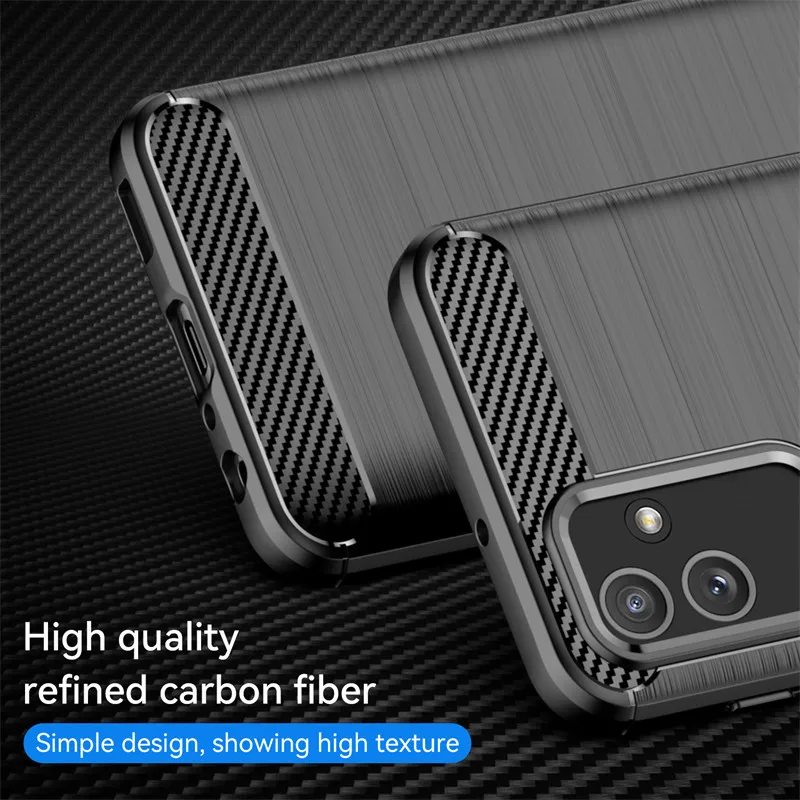 Per Samsung Galaxy M13 5G Custodia Samsung Galaxy M13 M23 M33 M53 5G Cover Cover Posteriore Antiurto In Silicone Tpu Samsung M13 5G