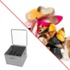 Shoe Storage Container 16 Compartments Folding for Loafers Flip Flops Flats 3