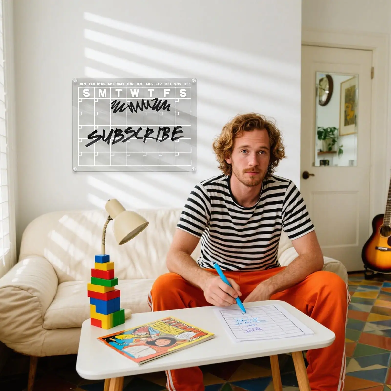 Clear Calendar For Fridge Fridge Calendar Clear Dry Erase Board Schedule Whiteboard With 6 Markers For Refrigerator Grocery List