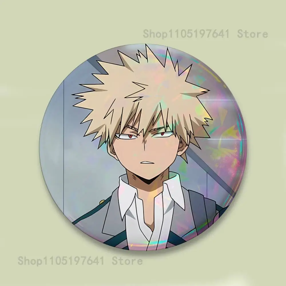 Bakugo Academia Heroes: Creative Button Badge Brooch