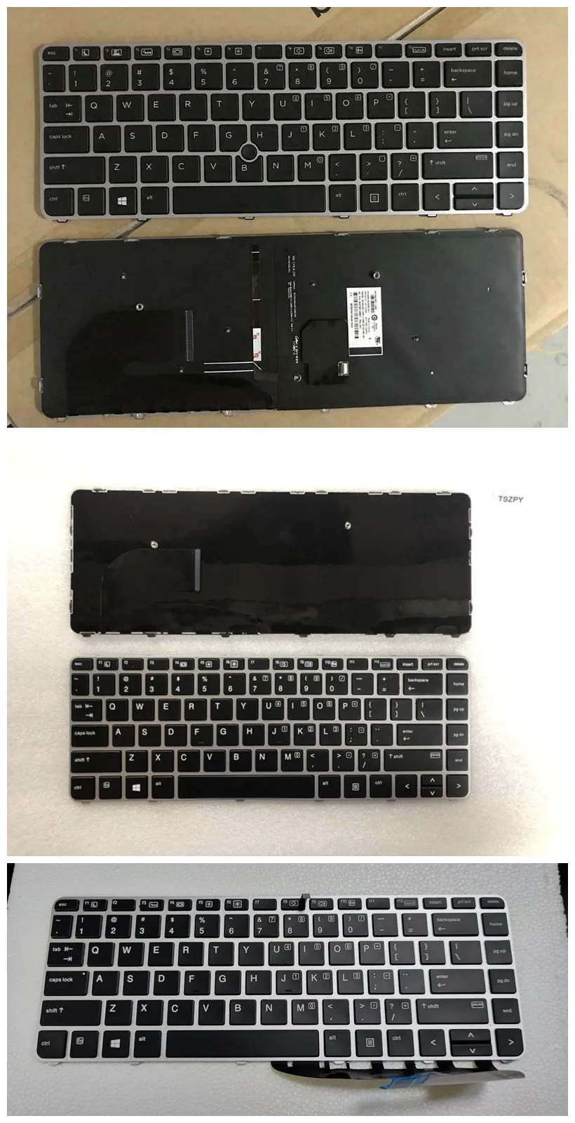 Nuova Tastiera Americana Retroilluminata Per Hp Elitebook 745 G3 745 G4/840 G3 G4/ 836308-001 Con Punto