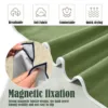 Multifunctional Outdoor Magnetic Bath Towel Coral Fleece Portable Magnet Towels Quick-Drying Beach Towel Bathroom Accessories 3