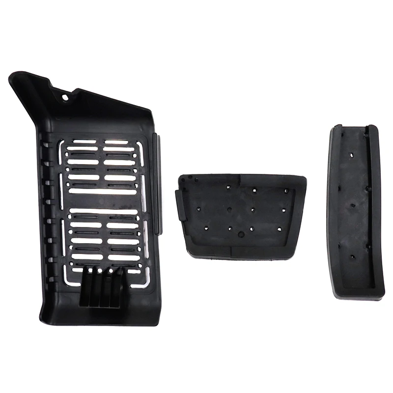 Stainless Steel Car Foot Pedals for Volkswagen VW Touareg 7P 2011~ Gas Accelerator Brake Non-slip Restfoot Pedal Cover Pads