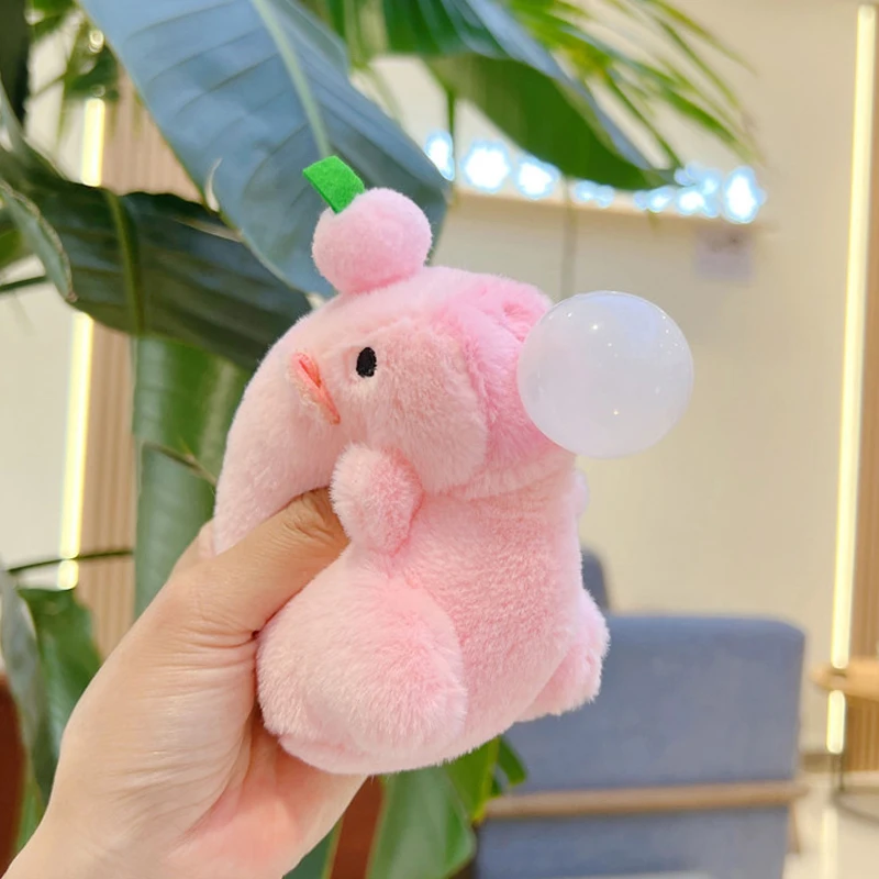 Portachiavi in peluche Capibara, Portachiavi in peluche Capibara | Ciondolo per borsa portachiavi giocattolo con animali di peluche realistici | Decorazione portachiavi zaino, ciondoli capibara, s