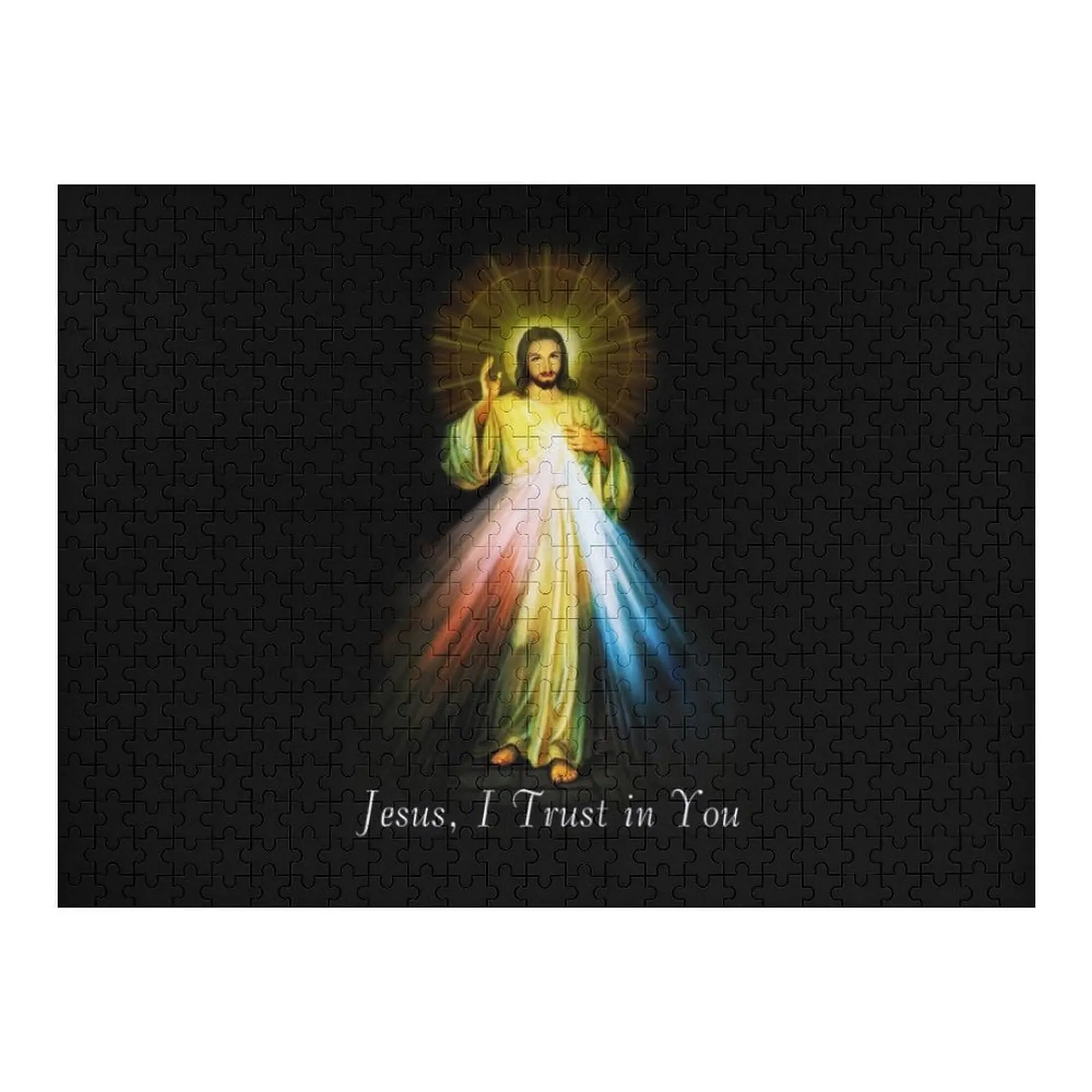 

Jesus Divine Mercy Faustina Sacred Heart Catholic Jigsaw Puzzle Custom Gifts Custom Kids Toy Woodens For Adults Iq Puzzle