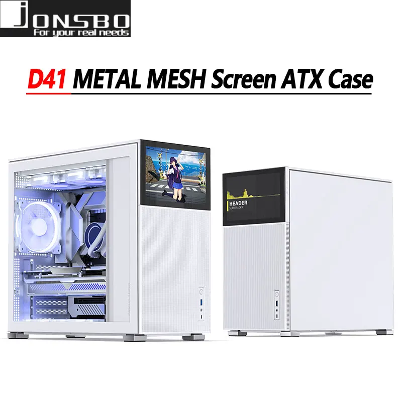 Test] Jonsbo D41 Mesh Screen : Un Boîtier ATX Avec Un écran De 8