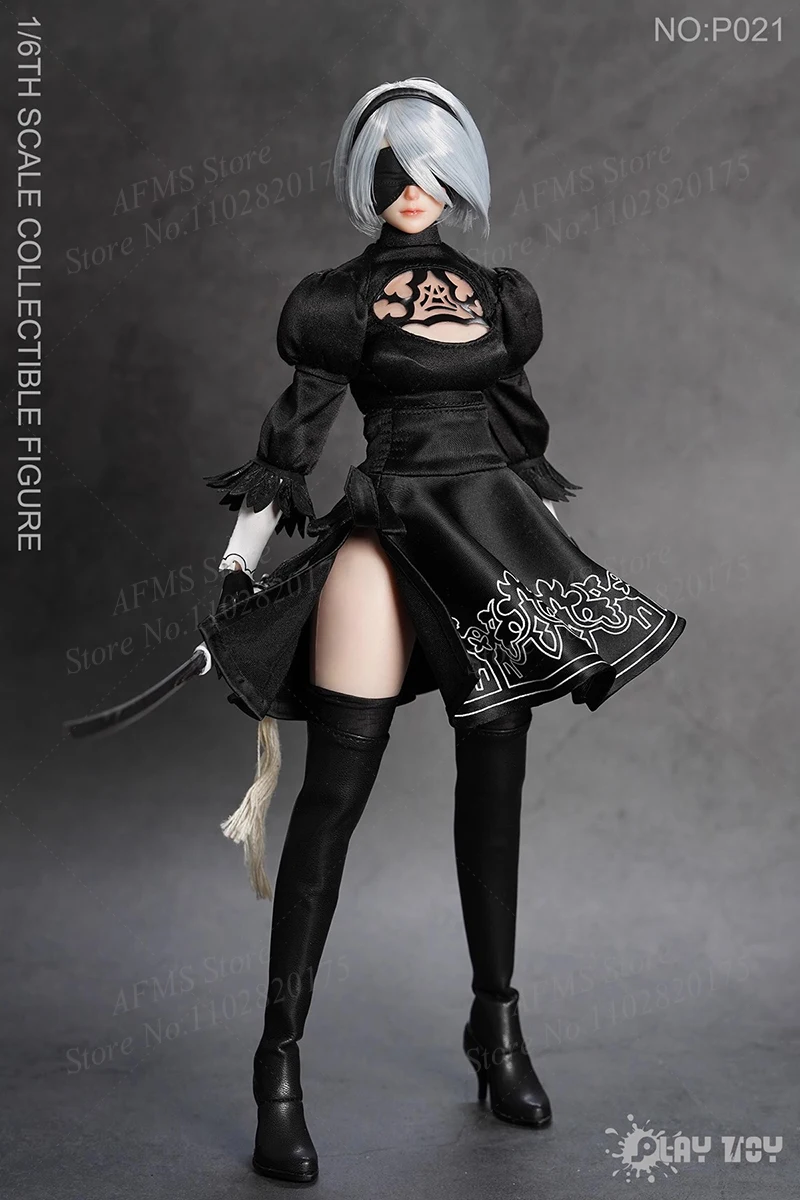 【PLAYTOY】 1/6 2B ニーアオートマタ 眼球可動 アクションドール PLAYTOY】 1/6 2B ニーアオートマタ 眼球可動 アクションドール
