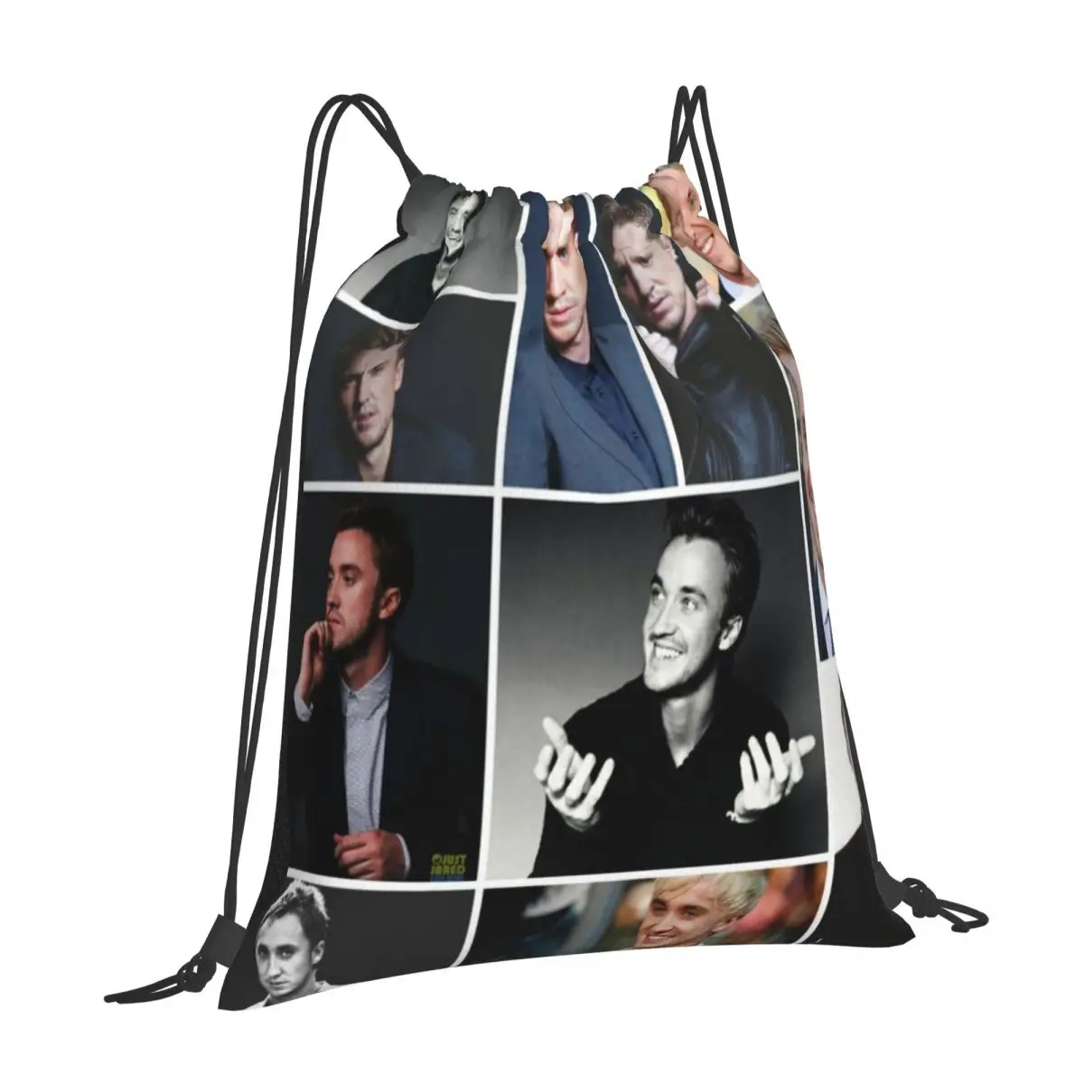 Tom Felton 3072 Drawstring Bag Backpack school mesh bag game school backpack
