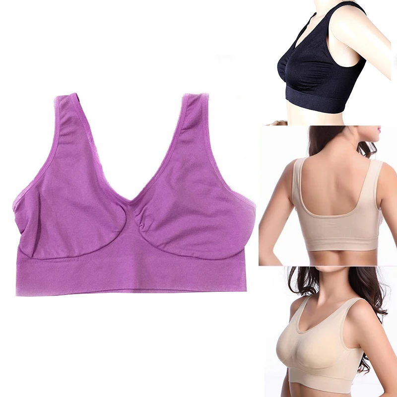 Women Seamless Mesh Sports Bras Fitness Gym Running Underwear Shockproof Wireless Bra Breathable Yoga Bra Crop Top Plus Size