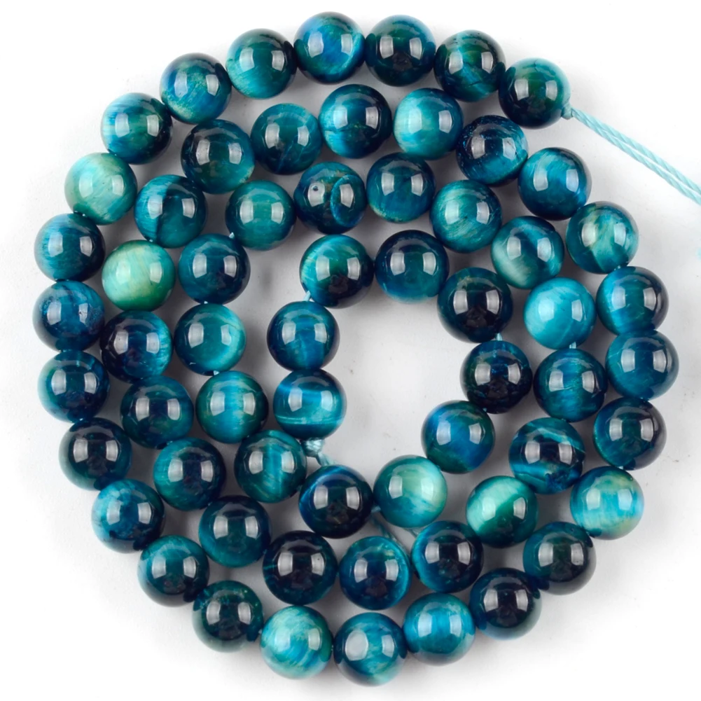 Vibrant Natural Stone Beads - Multi-Size Colorful Jaspers & Turquoises for DIY Jewelry & Bracelets