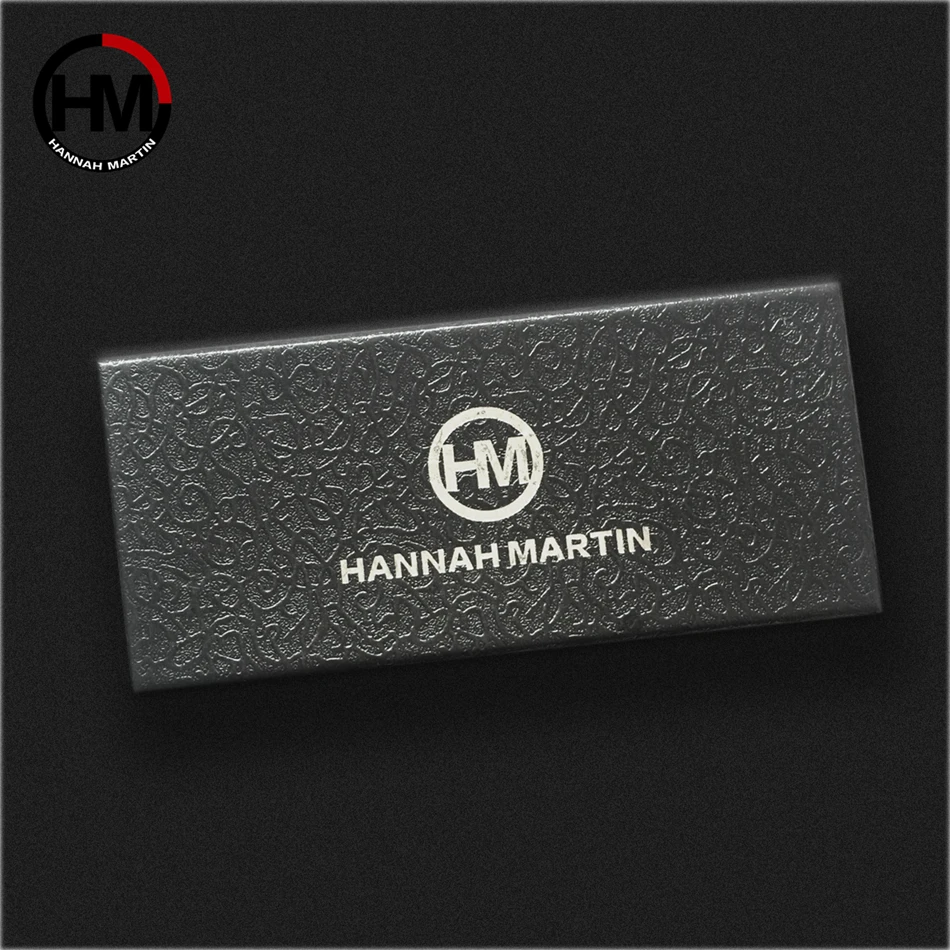 Hannah Martin Paper Black Square Watch Gift Box
