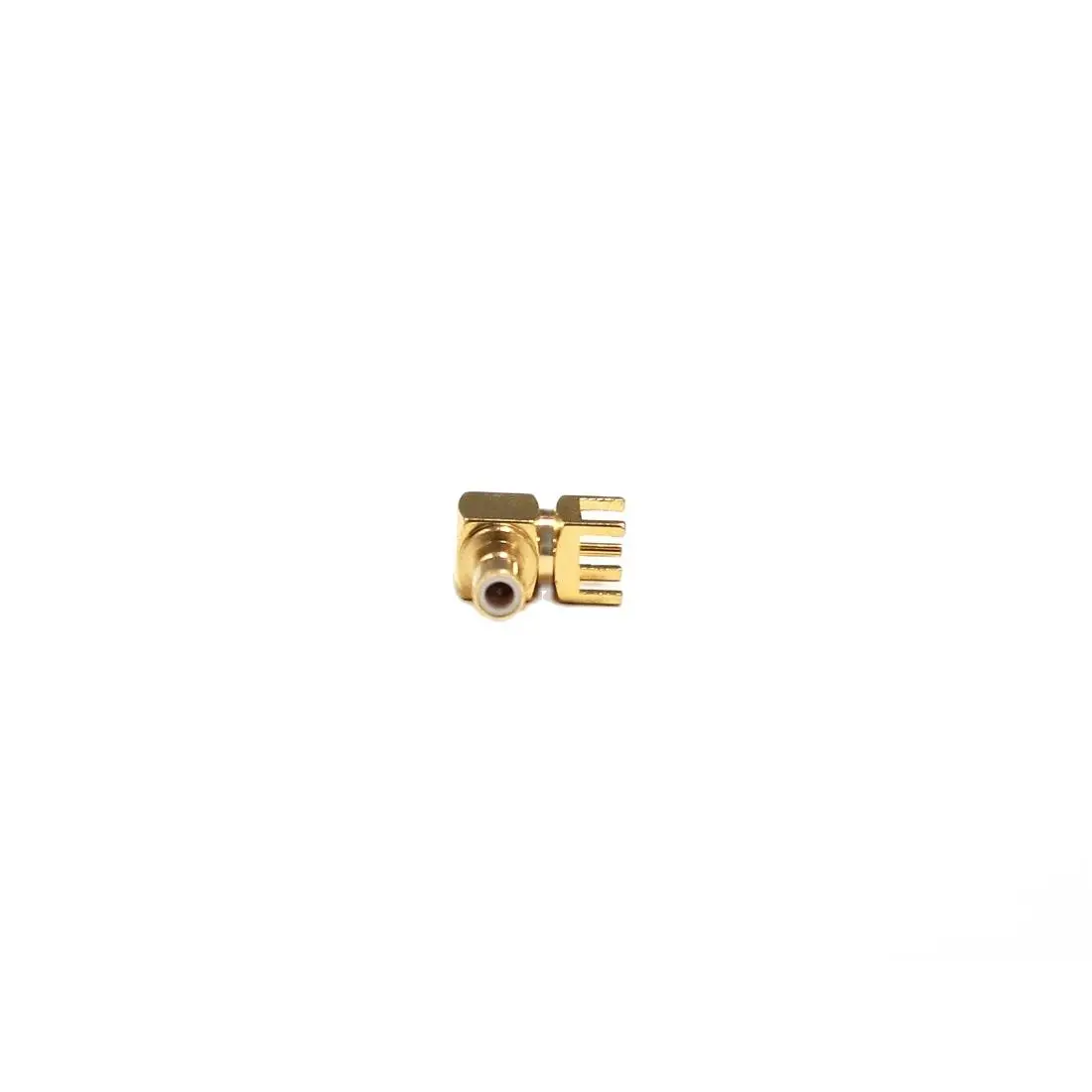 1pc SMB Male Plug  RF Coax Convertor Connector  PCB Mount  Right Angle 90-degree Goldplated NEW  Wholesale