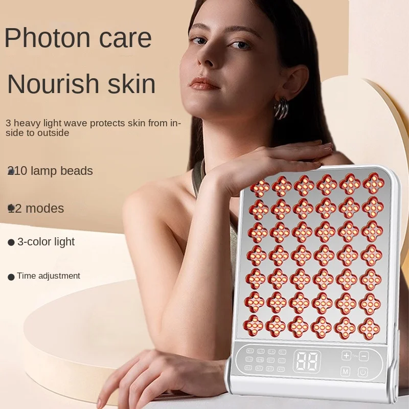 

Устройство для омоложения кожи Photon, устройство для красоты, портативная Бытовая маска для лица, инструмент, красный, синий спектрометр PDT