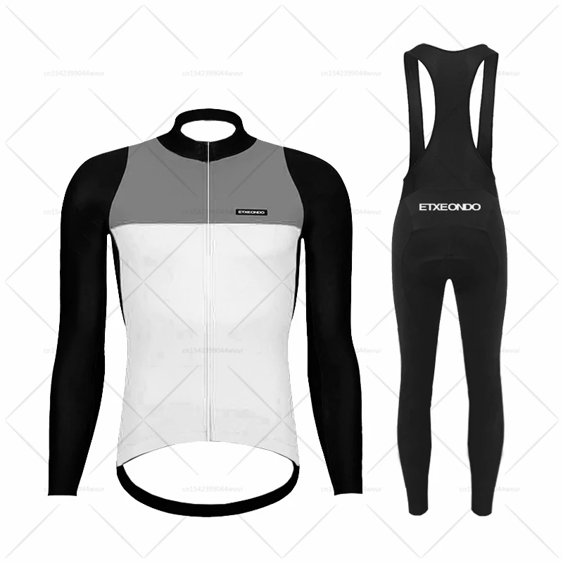 

Набор осенней велоодежды etxeondo 2023, Весенняя велосипедная одежда с длинным рукавом, спортивная одежда для дорожного велосипеда, велосипедная форма