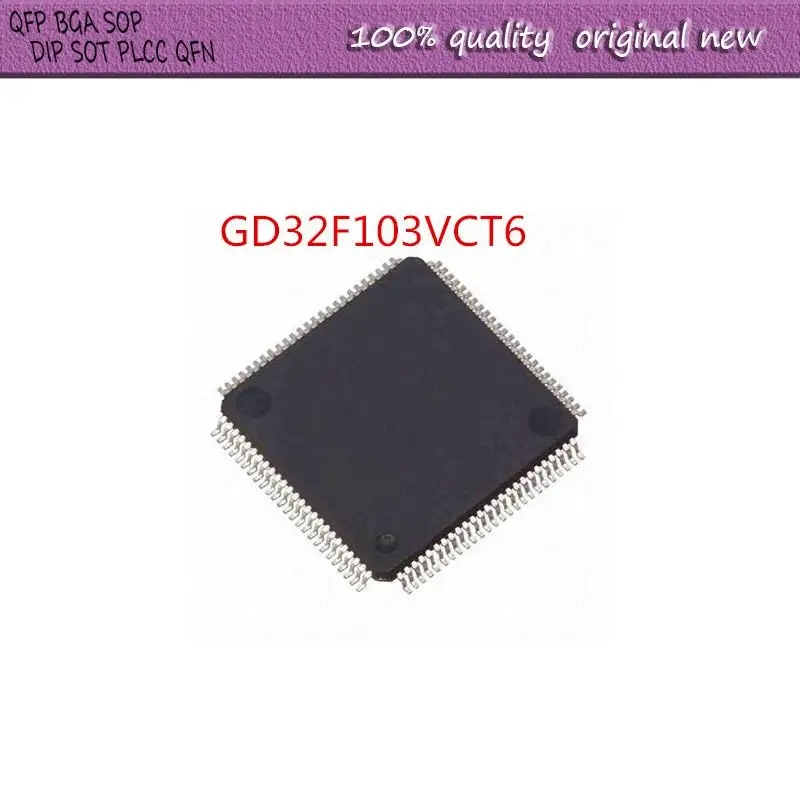 

NEW 5PCS/LOT GD32F103VCT6 GD32 GD32F GD32F103 GD32F103VC LQFP-100