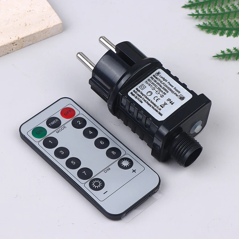 Universal Plug AC to DC Transformer - 31V LED Power Supply with 8-Mode Adapter