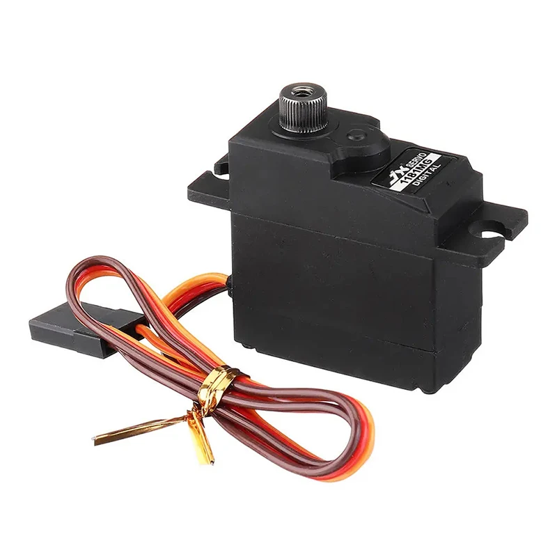 JX сервопривод 1181 мг WPL WL Rc автомобиль грузовик сервопривод 17 г 3,5 кг для B1 B16 B24 C24 144001 B1/16 1/16 RC автомобиль нержавеющая сталь шестерня