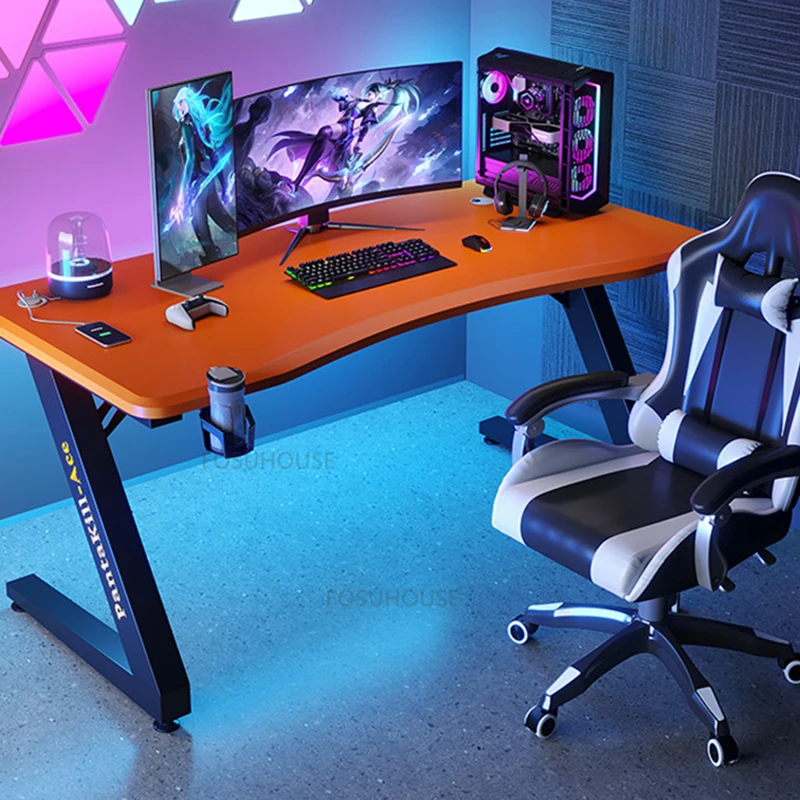 Modern Carbon Fiber Computer Desk for Office Furniture Esports Tables