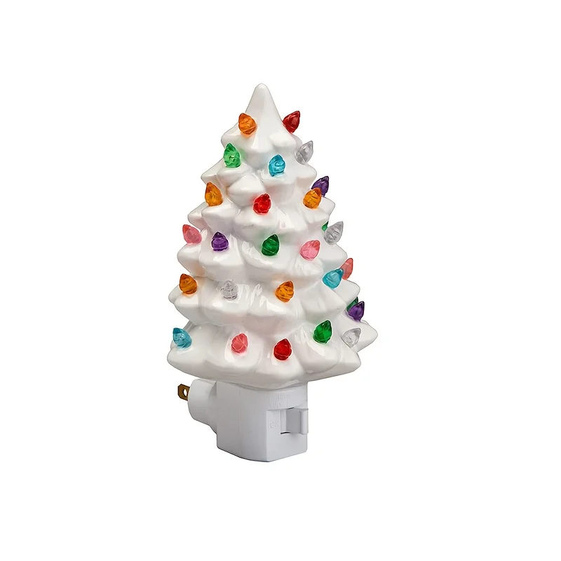 3D LED Christmas Tree Night Light for Wall Decor