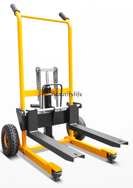 

Lifting Small Forklift Manual Small Lightweight Miniature Hydraulic Truck