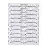 20pcs/50pcs/100pcs Disposable Tattoo Eyebrow Ruler Sticker Microblading Tattoo Measurement Tools for Permanent Makeup 4