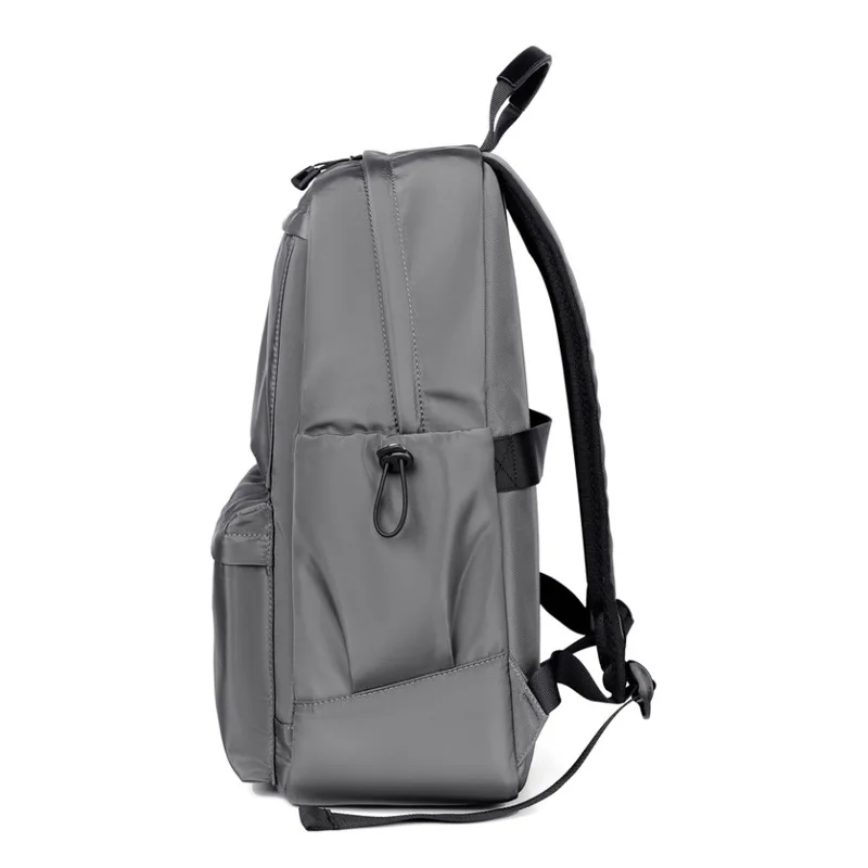 Men's Waterproof Backpack Laptop Bag Male Casual Business Travel Backbag Simple Solid Urban Teenage Sport Bag Student Schoolbag