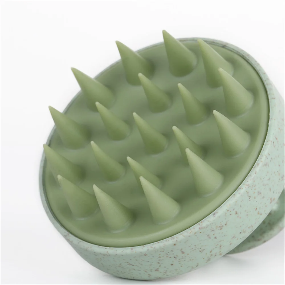 Silicone Shampoo Scalp Hair Massager Head Body Scalp Massage Brush Comb Hair Washing Comb Shower Brush Bath Spa Massage Brush