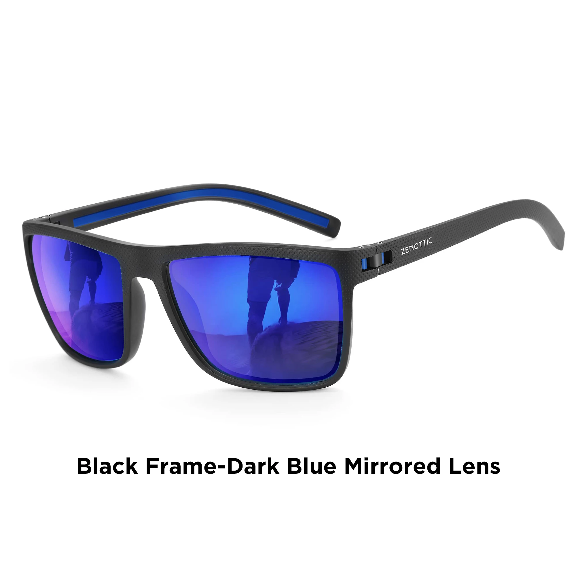 ZENOTTIC Retro Square Polarized Sunglasses Fashion Shade