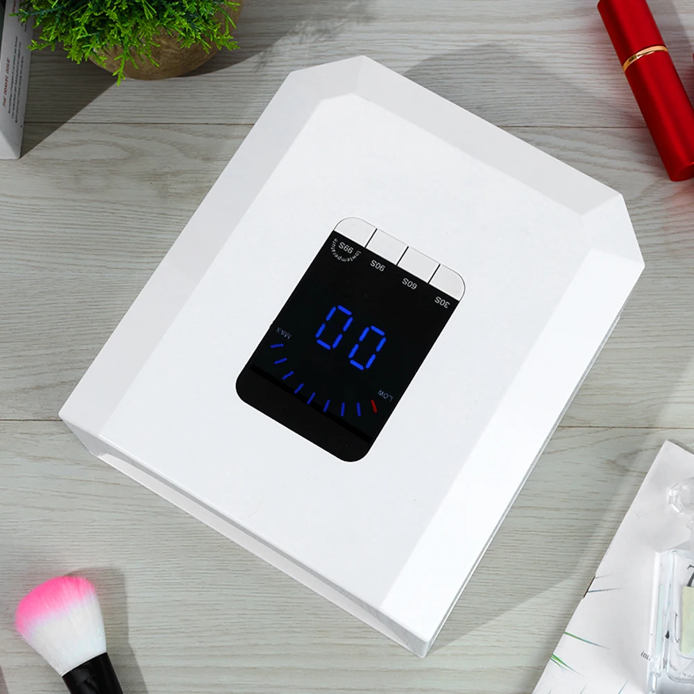 66W UV LED Nail Lamp Not Rechargeable Nail Dryer Fast Dry LED Nail Drying Lamp for Curing All Gel With Timer Auto Sensor 4
