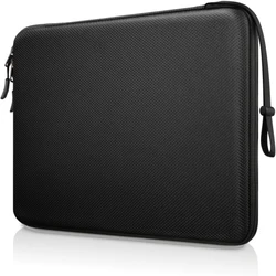 Premium Shockproof Laptop Sleeve - Hard EVA Protective Carrying Case - 15 - 16 inch (Black)