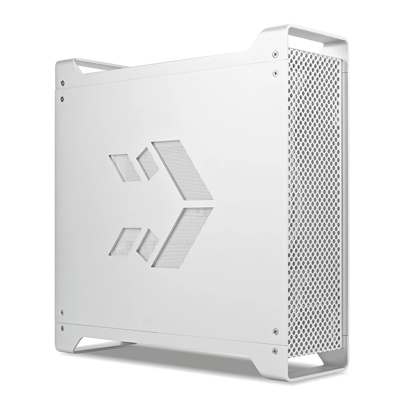 Pc case pc chassis computer chassis frame METALFISH G5 Computer Case PC Gamer Micro ATX HTPC Case Desktop Gaming All-aluminum Slim Chassis Supports Knife Card FLEX Power