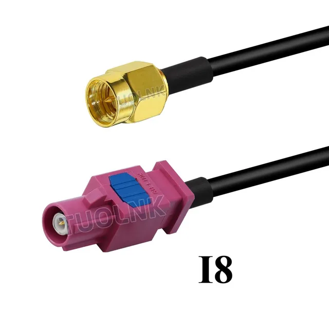 Tomzz Audio 1600-012 Prolunga Per Antenna Fakra 2m 200cm Da Spina Fakra (M) A Presa Fakra (F) Cavo RG174 Tipo Z Codificato - Foto 2