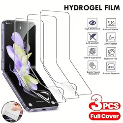 Premium Hydrogel Screen Protector Film Set - 3 Pack - Hydrogel Film (For Galaxy Z Flip 5)