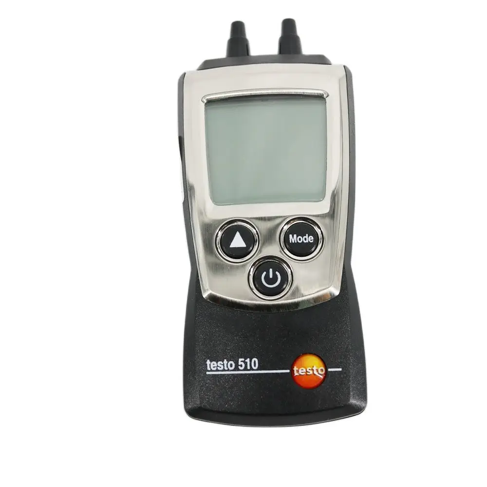 Testo 510 Manometro Digitale Tester Di Pressione Dell'Aria Misuratore Di Pressione Differenziale Tascabile Da 0 A 40.00 In H2O (Da 0 A 100 Hpa)