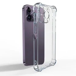 Luxury Clear Shockproof Phone Case with Enhanced Protection (For iPhone 13 Mini)