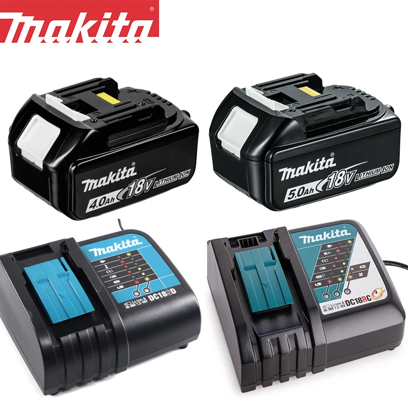 

Зарядное устройство Makita литиевое, 18 в, 4,0 Ач, 5,0 Ач, DC18SD, DC18RC