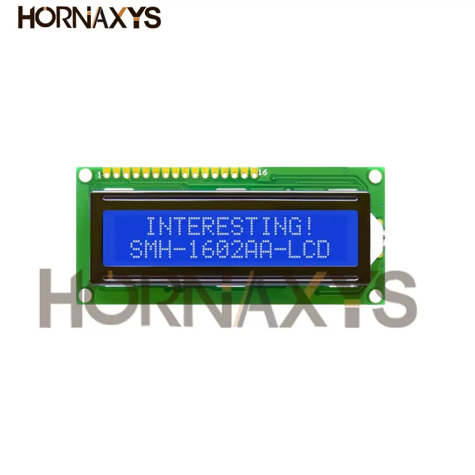 LCD1602+I2C Module Blue/ Yellow Green Screen 16x2 Character LCD Display PCF8574T PCF8574 IIC I2C Interface 5V image 8