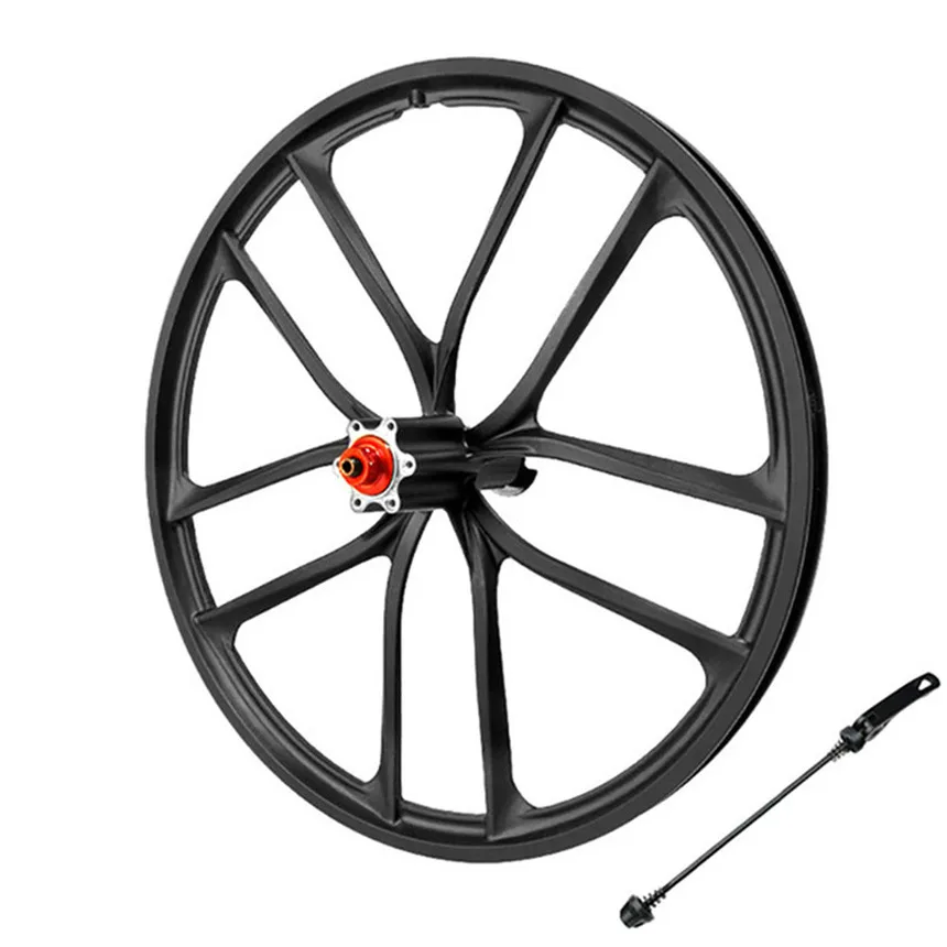 Folding Bmx Bike Disc Brake Wheel Set 