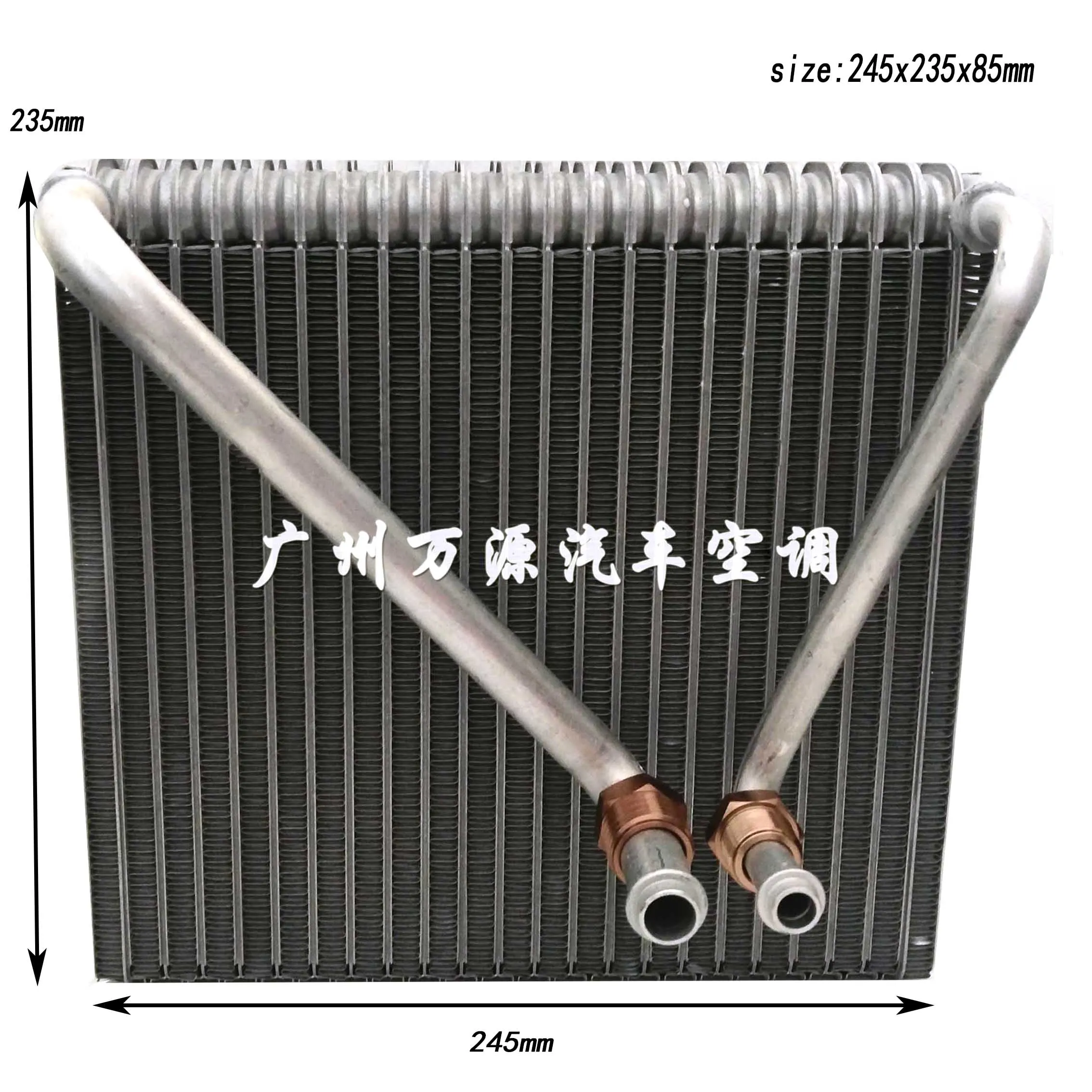 Car Air Conditioning Evaporator Core For 2001-2004 Volkswagen Santana 2000 Size:245*235*85MM
