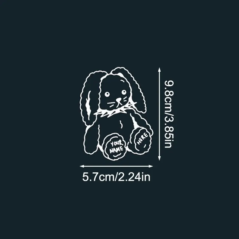 30pcs Semi Permanent Cartoon Herbal Tattoo Stickers For Women's Waterproof Disposable Water Transfer Printing Stickers 5