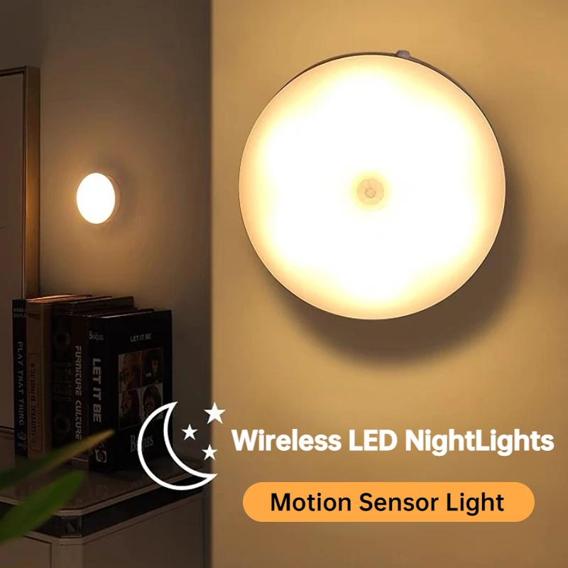 Motion sensor light wireless led night light Bedroom Decor Light