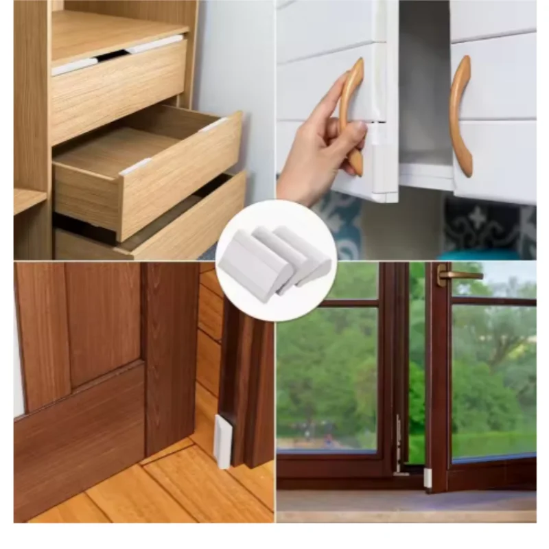 White Cladding Weather Stripping Seal Strip - Door and Window Noise Blocker and Gap Filler Foam Tape
