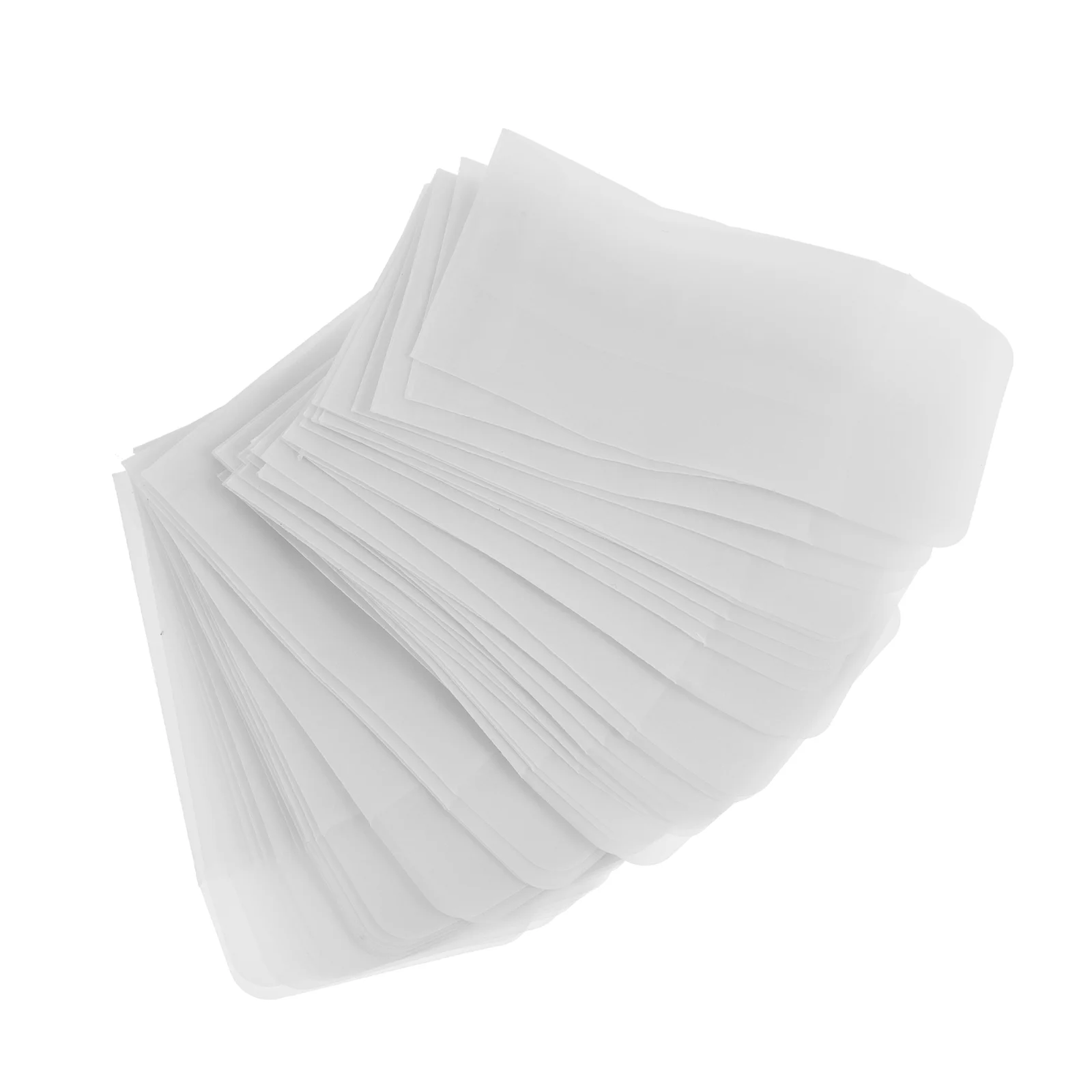 50 Pcs Mini Envelopes Hangtag Envelopes Small Cards Coin Envelope Transparent Small Bag Clear Envelope Paper