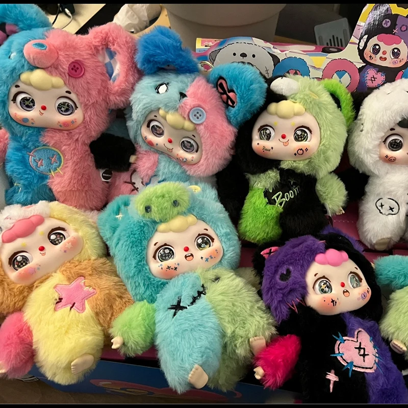 DOUBAO V4 Y2K Series Plush Blind Box Movable Eyepiece Doll Bag