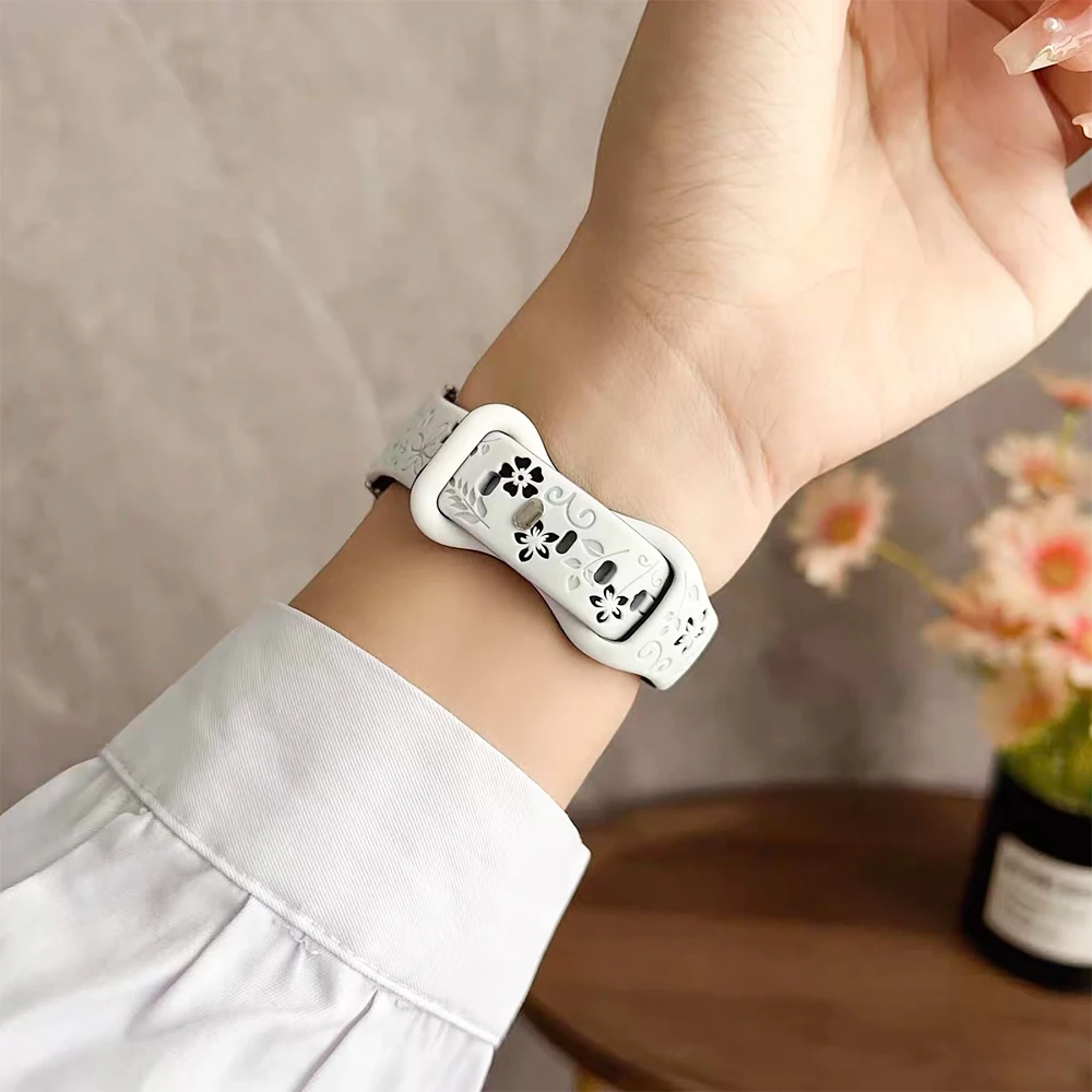 حزام سيليكون لهواوي Wacthband 10 8 9 الذكية الفرقة...