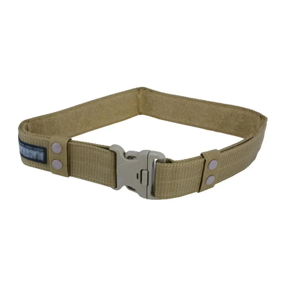 

Men Women Lightweight Tactical Belt Quick Release Adjustable Length Combat Belts Outdoor Waist Trainer