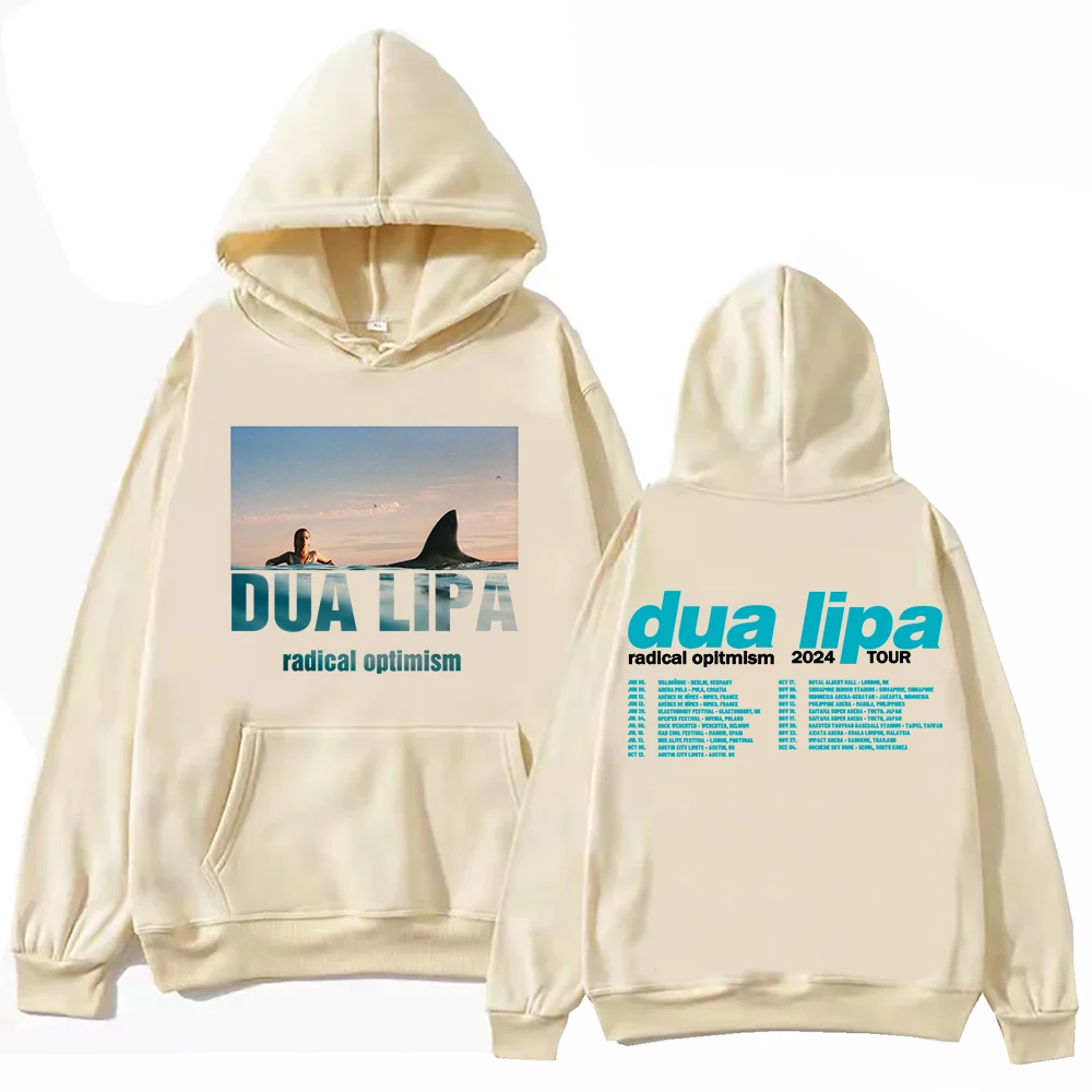 thumbnail image 1 of Sudadera con capucha de la gira Radical Optimism de Dua 2024 Lipa, jersey estilo Harajuku, regalo para fans, 1 of 5